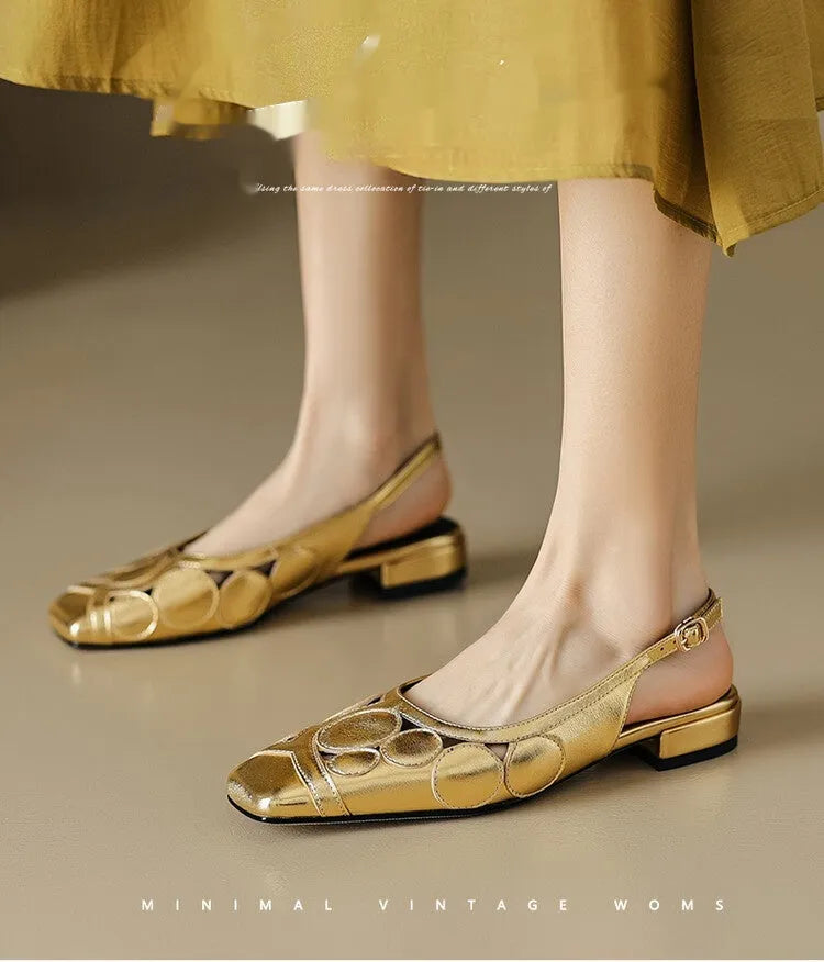 Elegant and Versatile Square Toe Sandals - Bellarte Enchanté Elegant and Versatile Square Toe Sandals